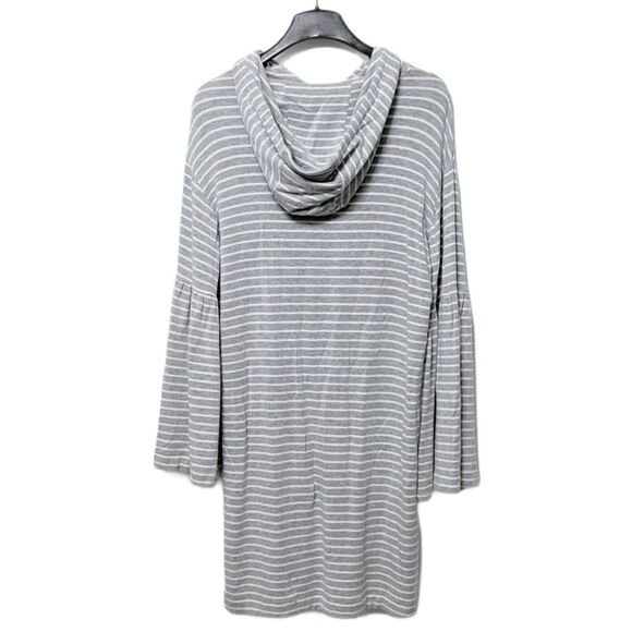 LOU & GREY Striped Signaturesoft Bell Sleeve Dress - Picture 5 of 7